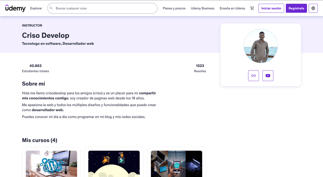 Cursos en Udemy