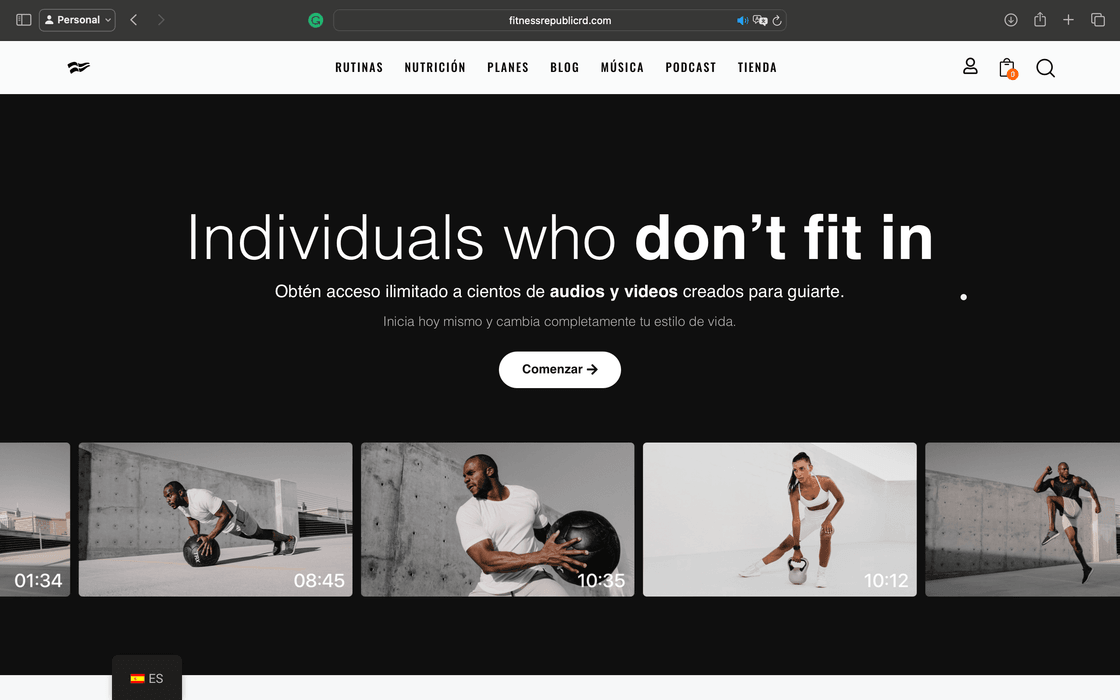 Fitnness Republic Home